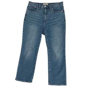 Madewell Medium Wash Slim Demi Boot Cut Jeans Womens 30